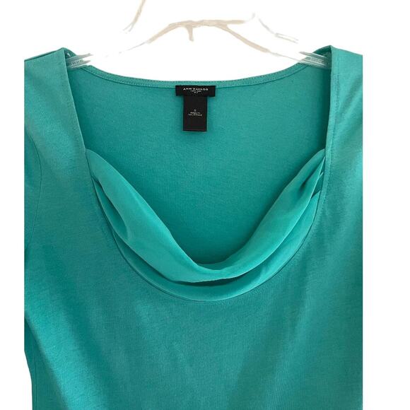Ann Taylor Drape Neck Size Small - Picture 3 of 6